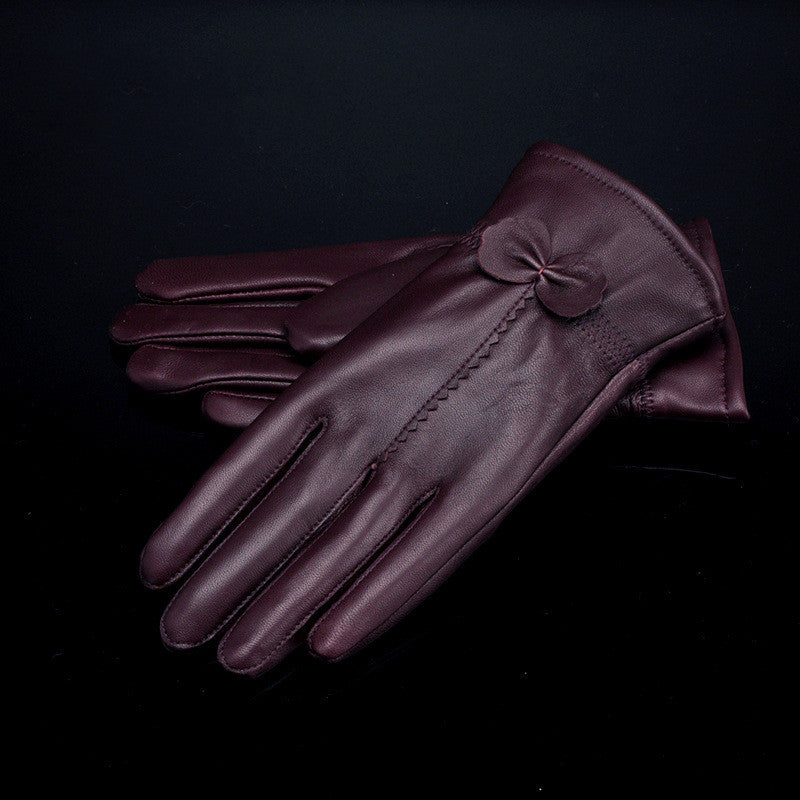 Woman's Luxury Gloves - Frazeshop