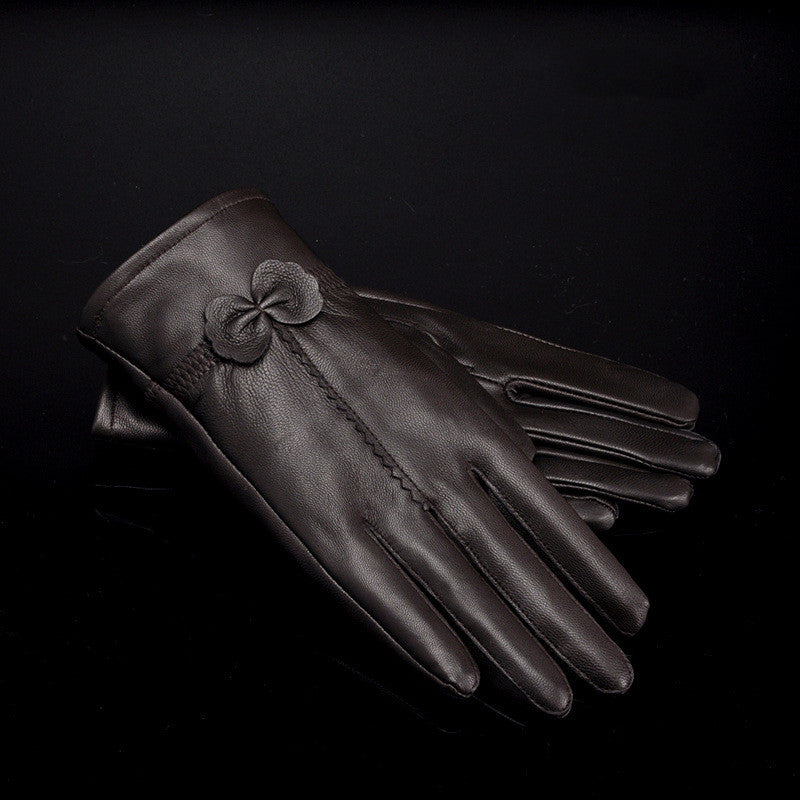Woman's Luxury Gloves - Frazeshop