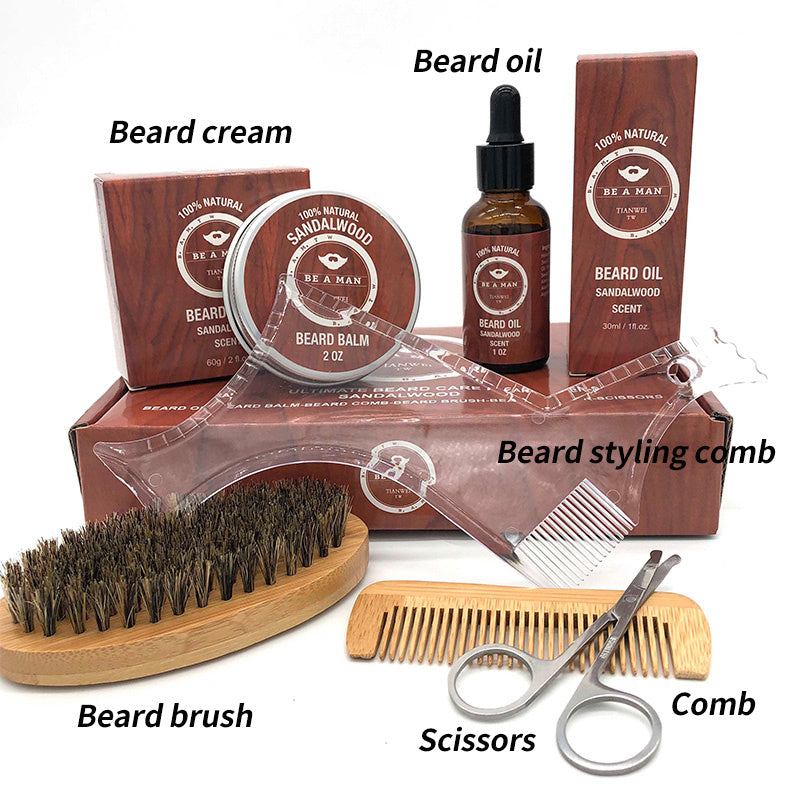 Men's Full Beard Care Set - Frazeshop