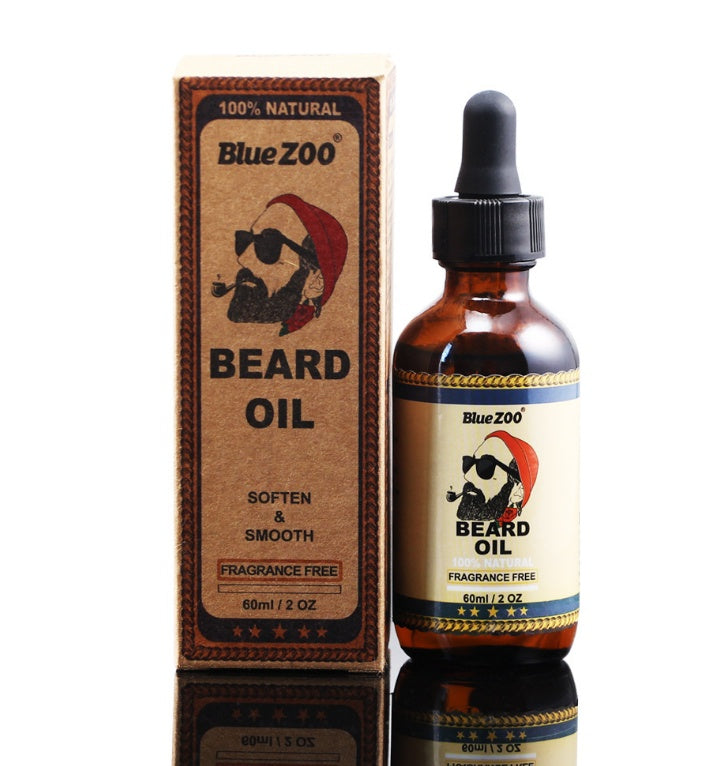 Manly Groomer Blue ZOO Beard Oil - Frazeshop