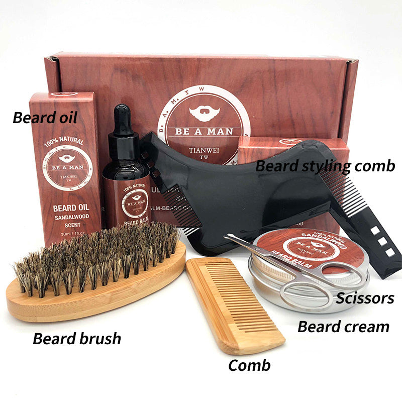 Men's Full Beard Care Set - Frazeshop