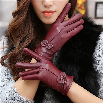 Woman's Luxury Gloves - Frazeshop