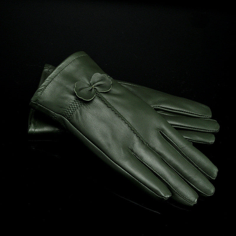 Woman's Luxury Gloves - Frazeshop