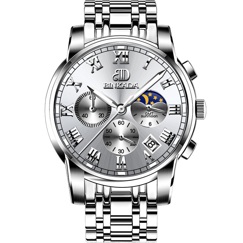 Men's Fashion Quartz Watch Waterproof - Frazeshop