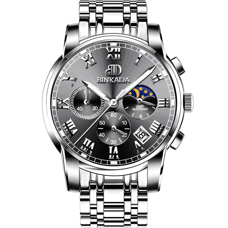 Men's Fashion Quartz Watch Waterproof - Frazeshop