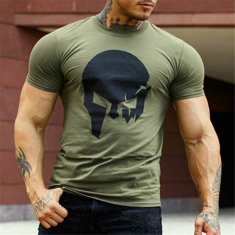 Men's Graphic Skull Tee - Frazeshop