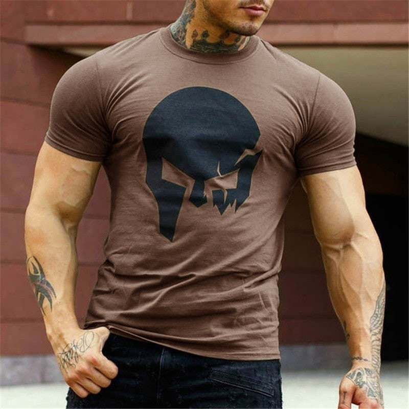Men's Graphic Skull Tee - Frazeshop