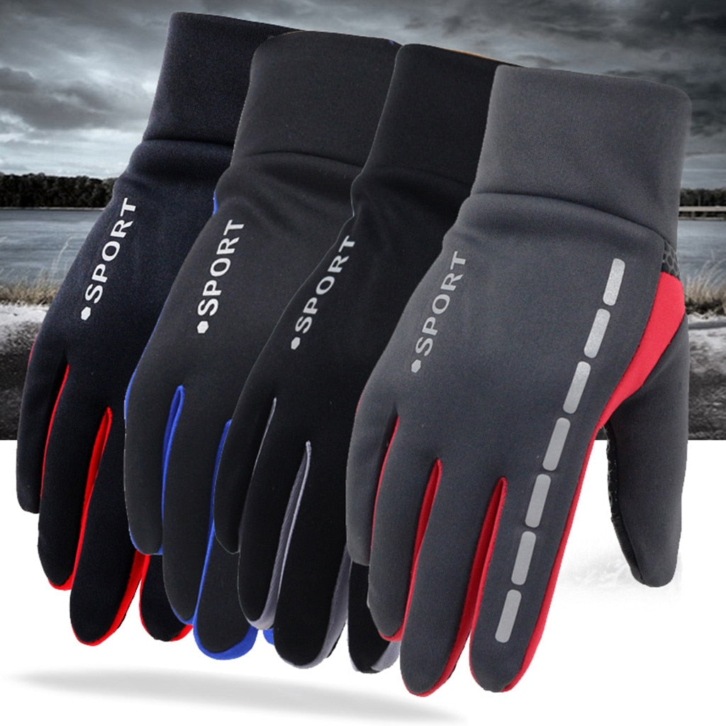 Outdoor Driving Men's Sports Fitness Autumn And Winter Cycling Gloves - Frazeshop