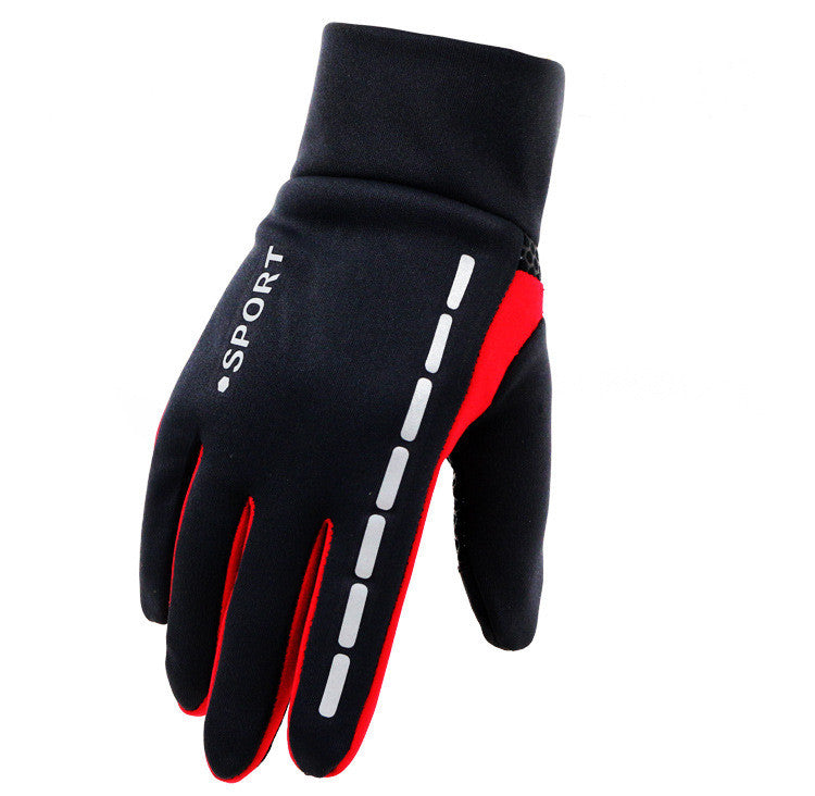 Outdoor Driving Men's Sports Fitness Autumn And Winter Cycling Gloves - Frazeshop