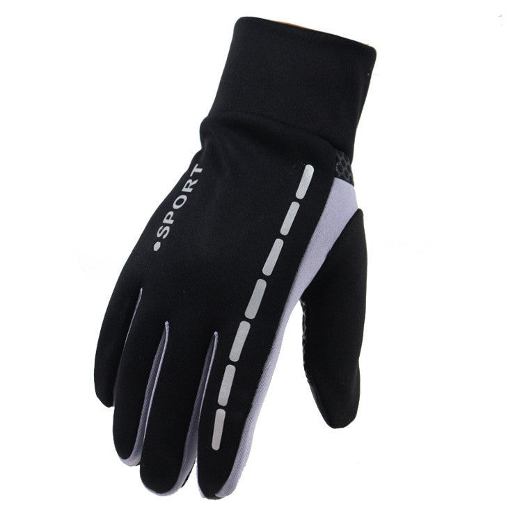 Outdoor Driving Men's Sports Fitness Autumn And Winter Cycling Gloves - Frazeshop