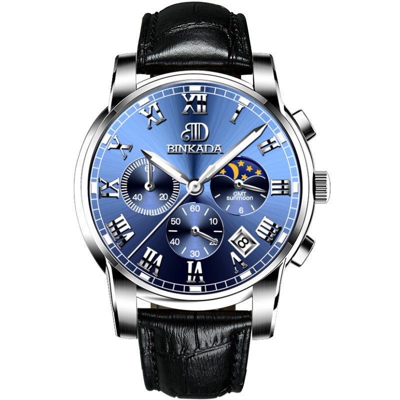 Men's Fashion Quartz Watch Waterproof - Frazeshop
