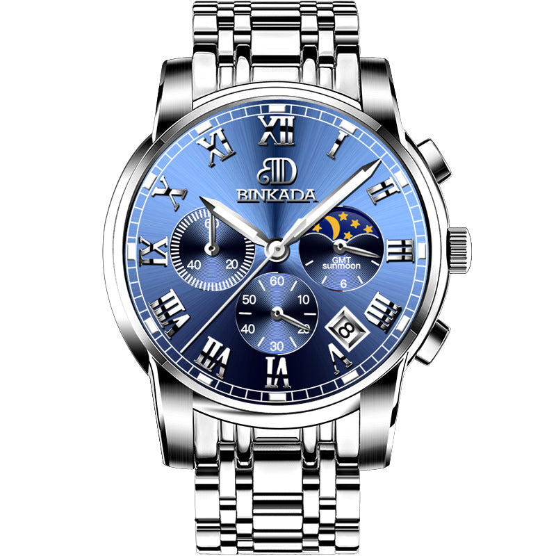 Men's Fashion Quartz Watch Waterproof - Frazeshop