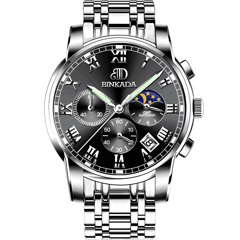 Men's Fashion Quartz Watch Waterproof - Frazeshop