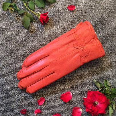 Woman's Luxury Gloves - Frazeshop