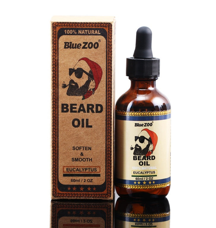 Manly Groomer Blue ZOO Beard Oil - Frazeshop