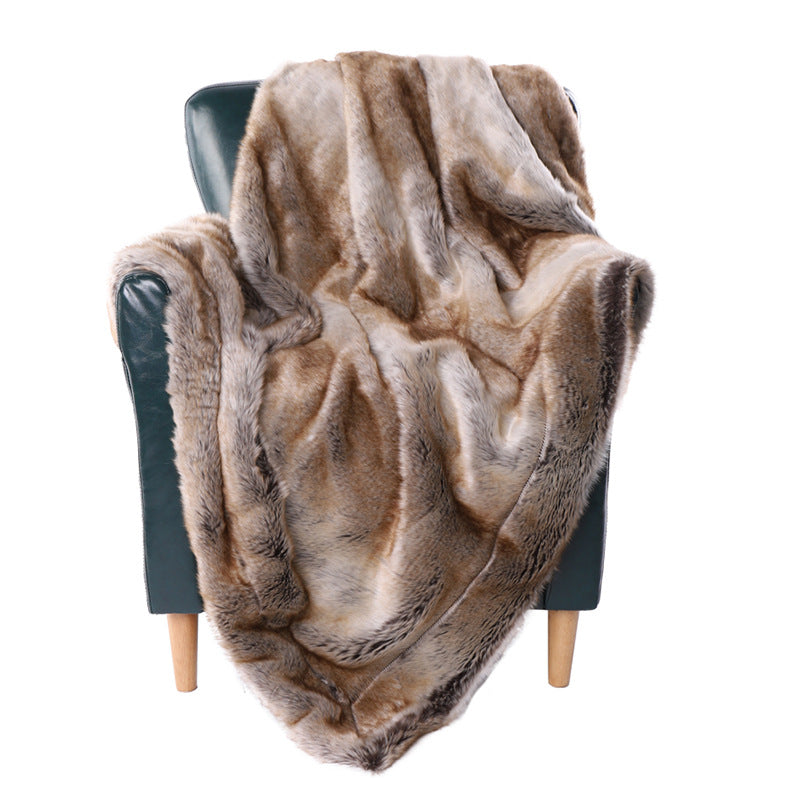 Luxury Faux Fur Throw Blanket - Frazeshop
