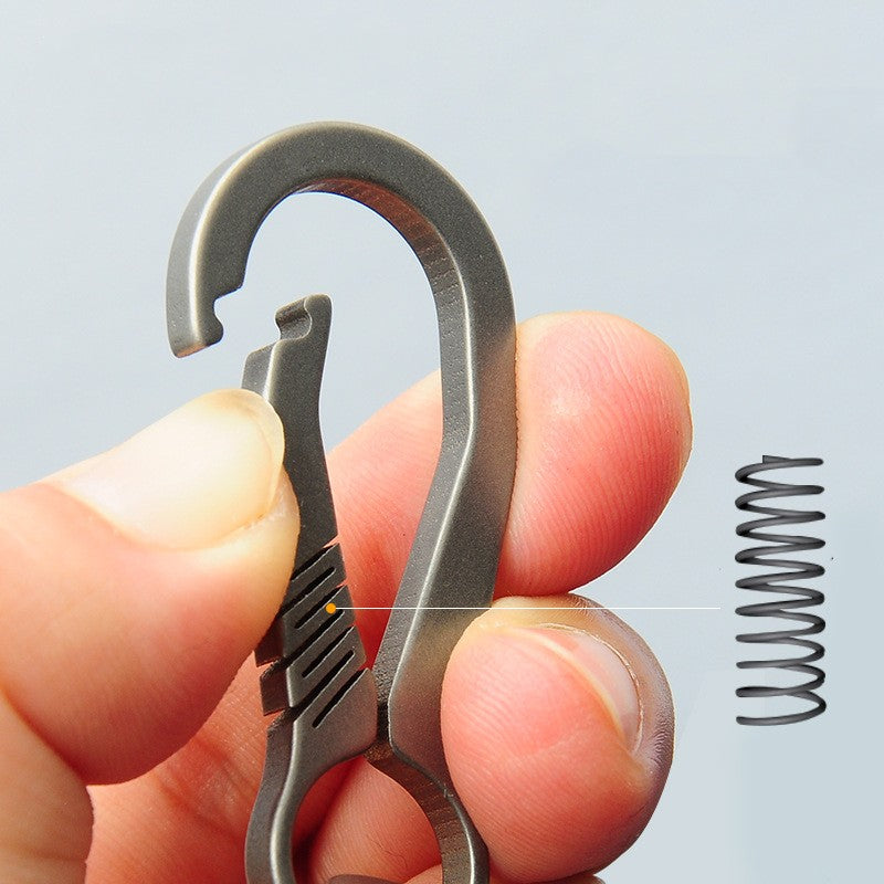 Men's Waist Titanium Alloy Keychain - Frazeshop