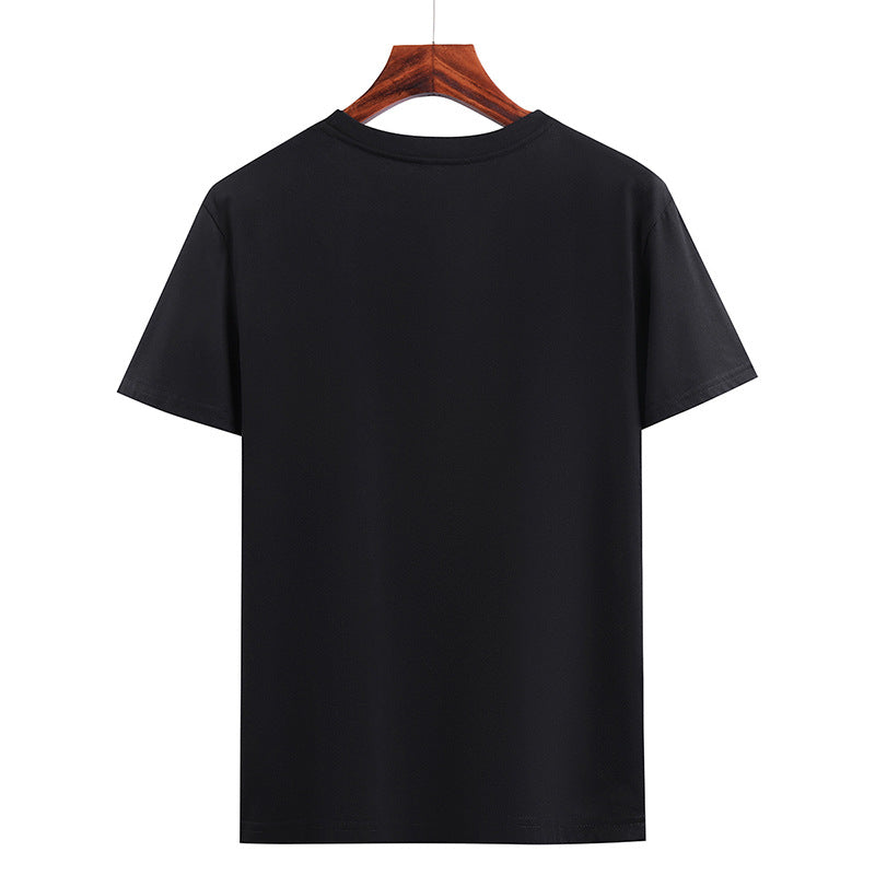Men's Style Mona Lisa Print Short Sleeve T-Shirt - Frazeshop