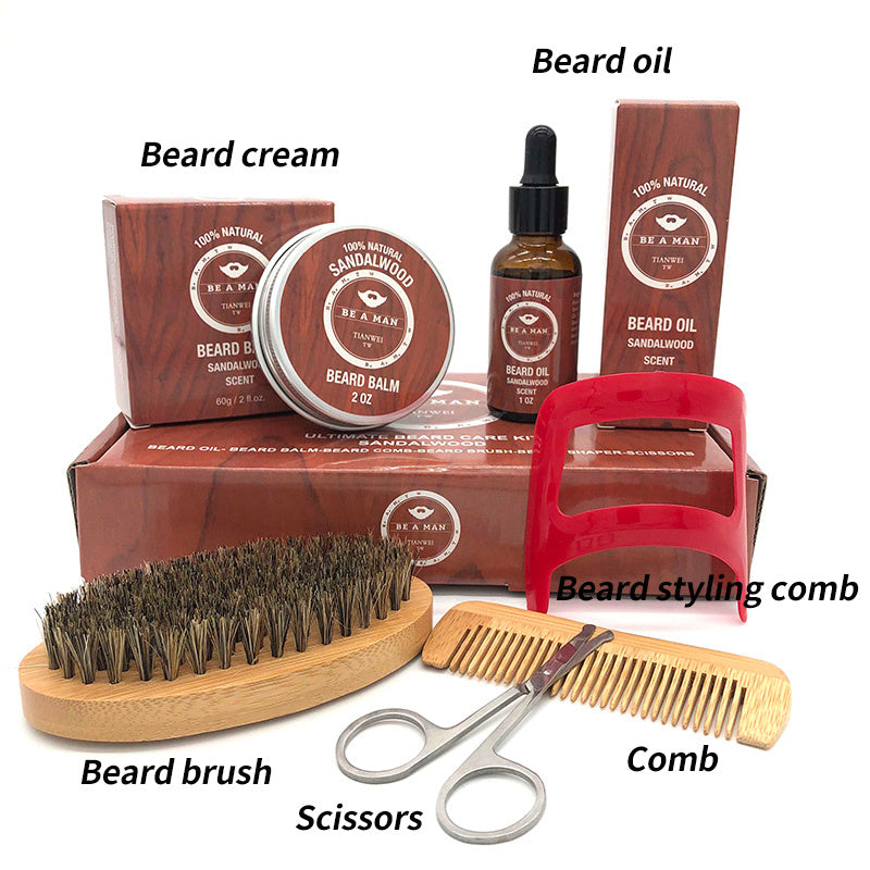 Men's Full Beard Care Set - Frazeshop