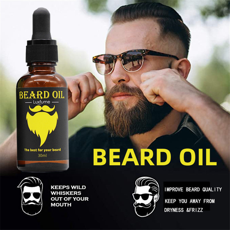 Men's Fashion Beard Care Oil - Frazeshop