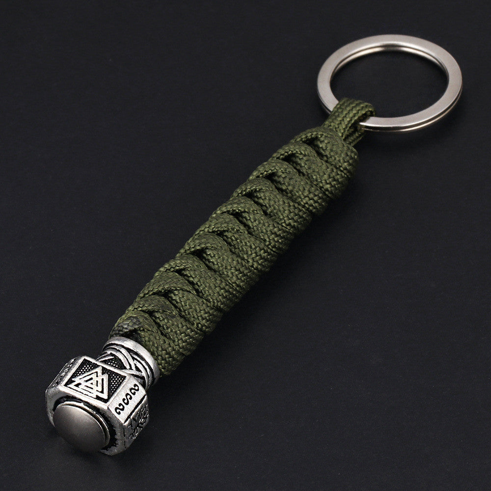 Hand-woven Outdoor Mountaineering Racing Keychain - Frazeshop