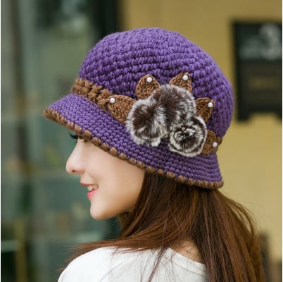 Knitted Women’s Hat