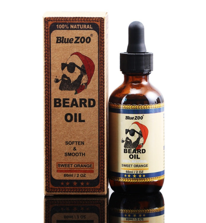 Manly Groomer Blue ZOO Beard Oil - Frazeshop