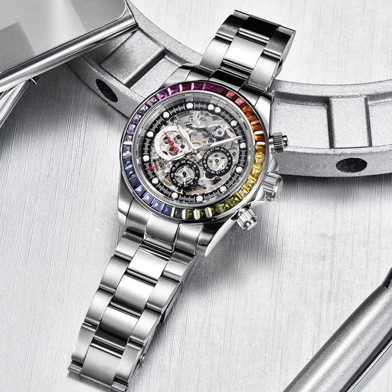 Men's Stainless-Steel Watch - Frazeshop
