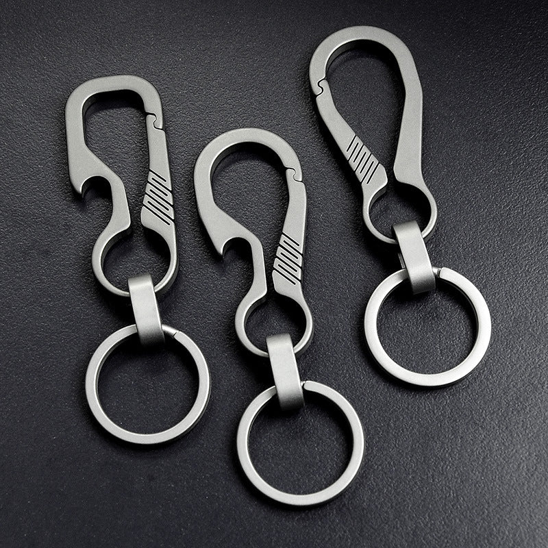 Men's Waist Titanium Alloy Keychain - Frazeshop