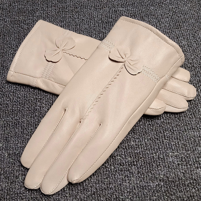 Woman's Luxury Gloves - Frazeshop