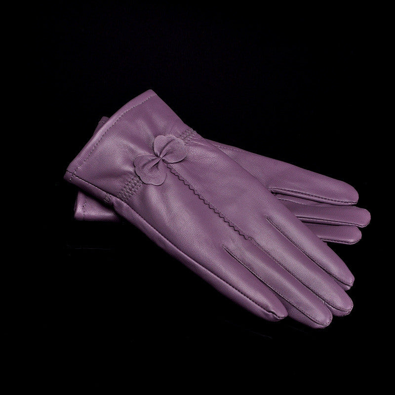 Woman's Luxury Gloves - Frazeshop