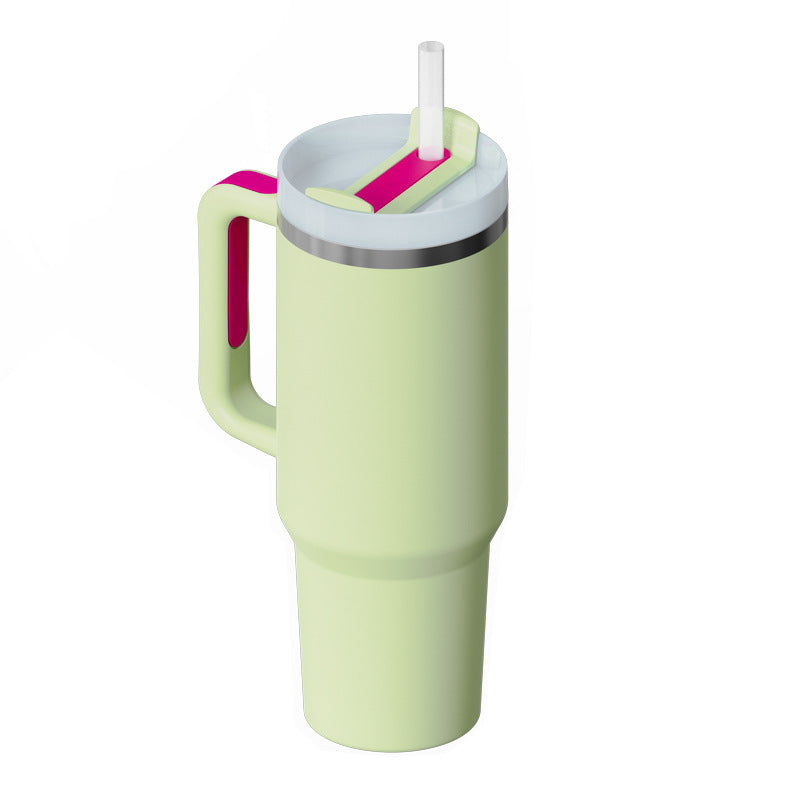 Insulation Cup With Handle | Stainless Steel Water Bottle - Frazeshop
