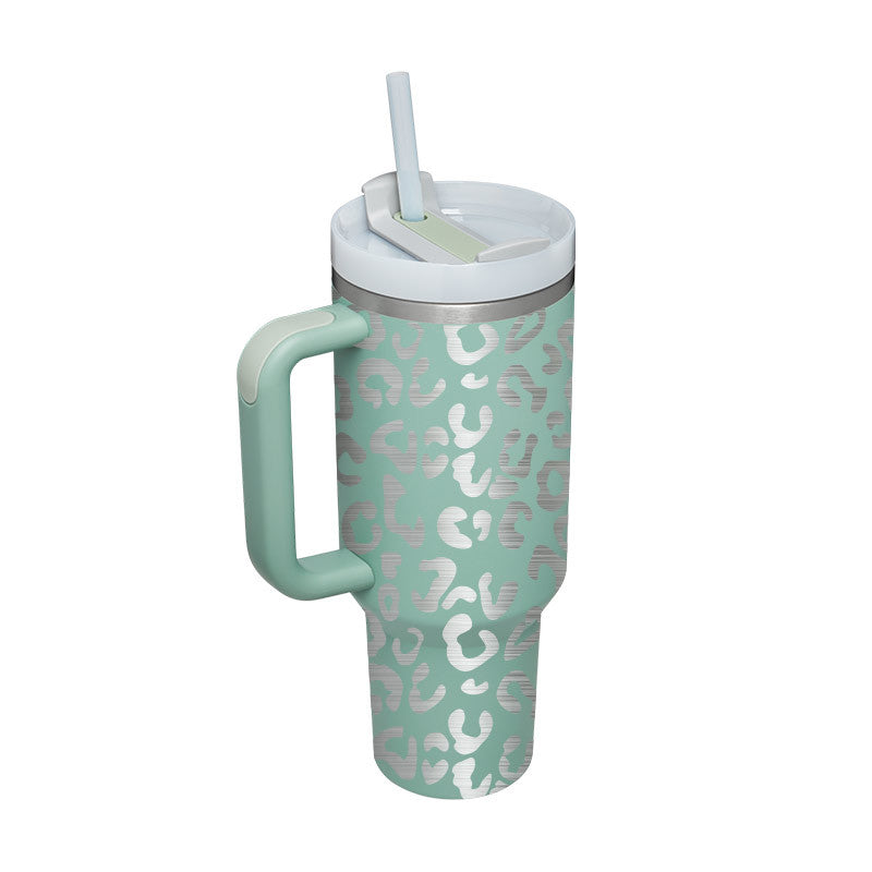 Insulation Cup With Handle | Stainless Steel Water Bottle - Frazeshop