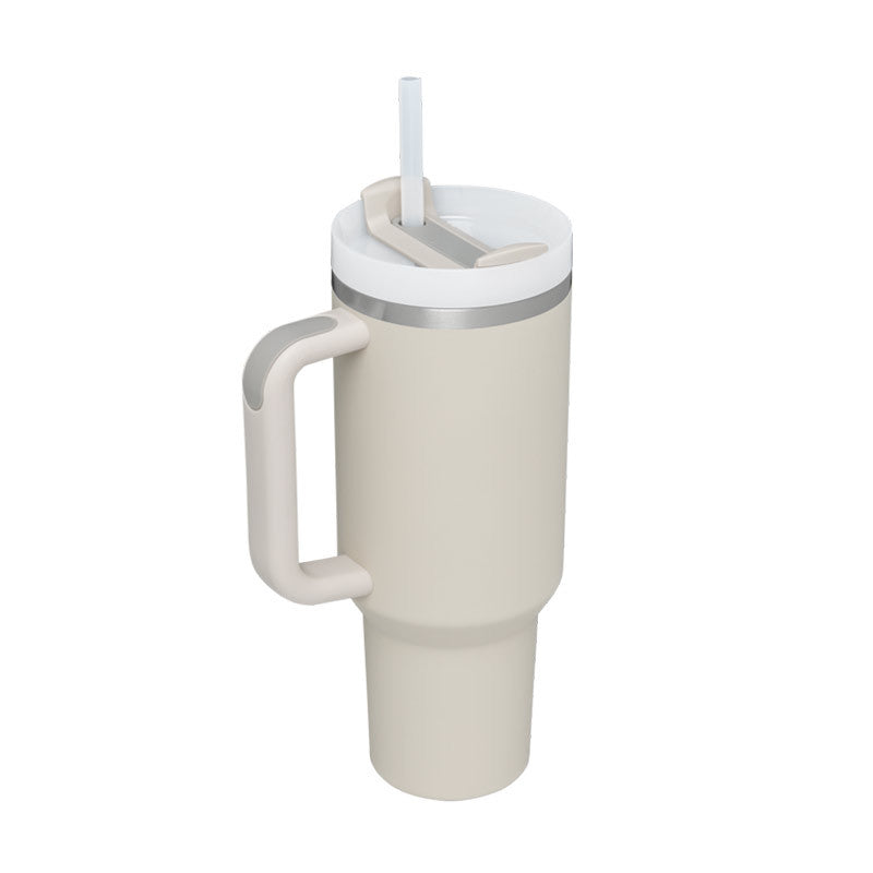 Insulation Cup With Handle | Stainless Steel Water Bottle - Frazeshop