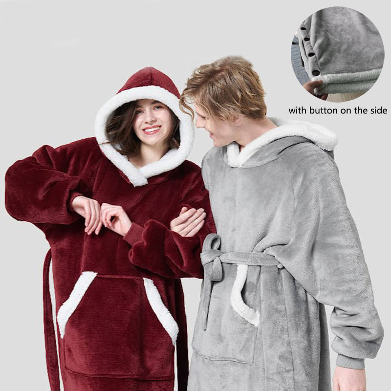 Winter Hoodie Blanket/Pullover Robe - Frazeshop