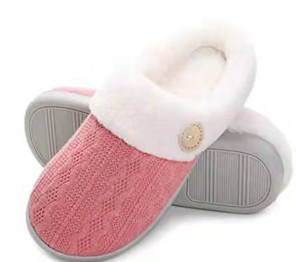 European Size Cotton Wool Slippers - Frazeshop