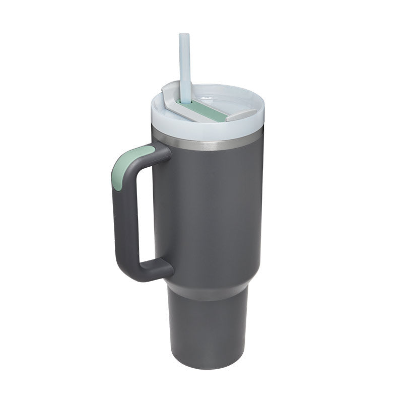 Insulation Cup With Handle | Stainless Steel Water Bottle - Frazeshop