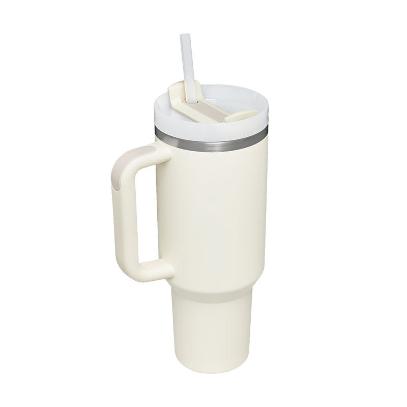 Insulation Cup With Handle | Stainless Steel Water Bottle - Frazeshop