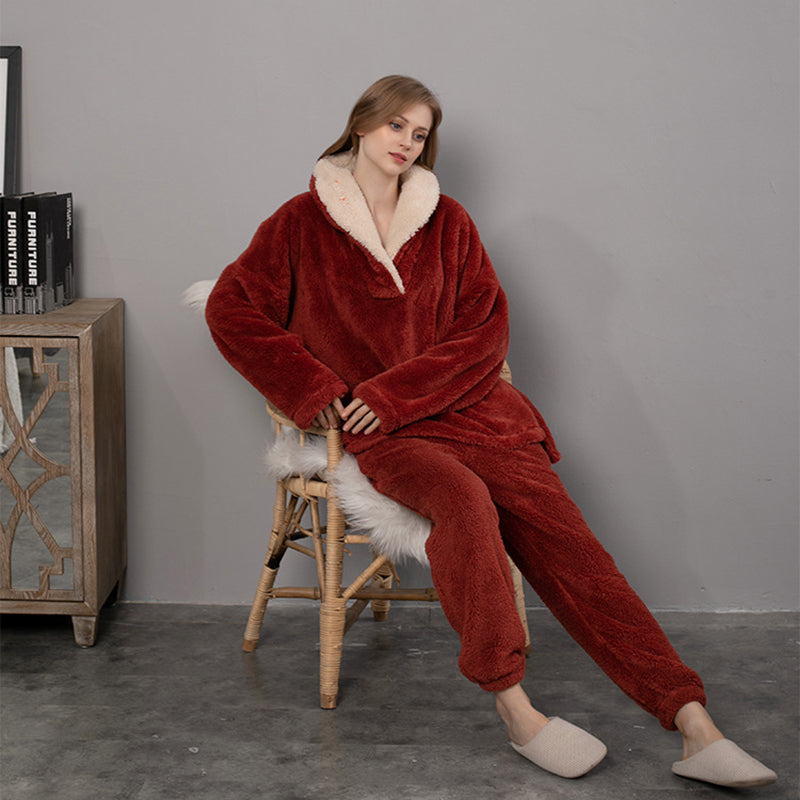 Flannel Pajama Set for Couples - Frazeshop