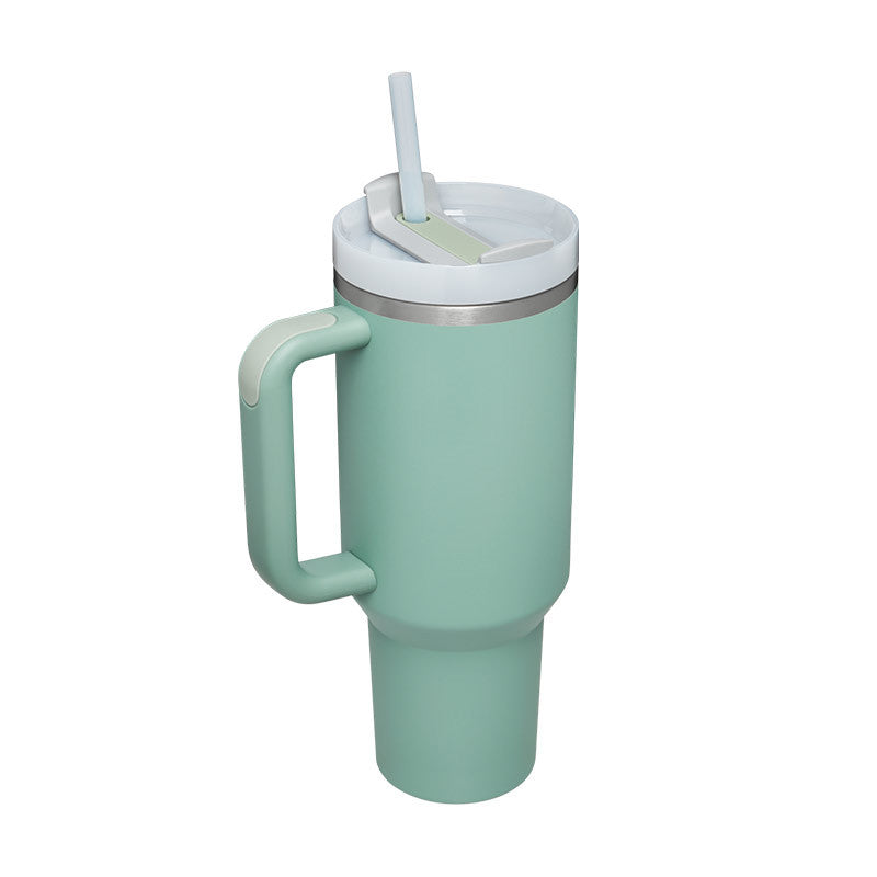 Insulation Cup With Handle | Stainless Steel Water Bottle - Frazeshop