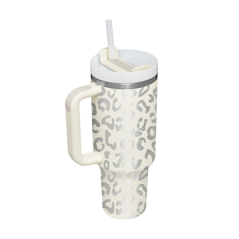 Insulation Cup With Handle | Stainless Steel Water Bottle - Frazeshop