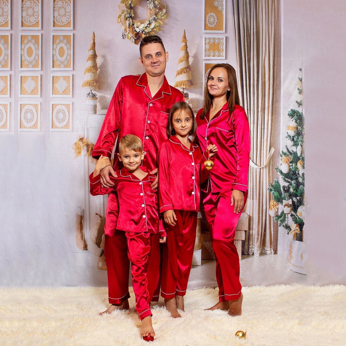 Long-sleeved Pajamas Ice Silk Home Wear - Frazeshop