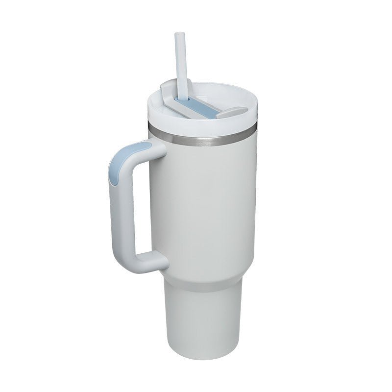 Insulation Cup With Handle | Stainless Steel Water Bottle - Frazeshop