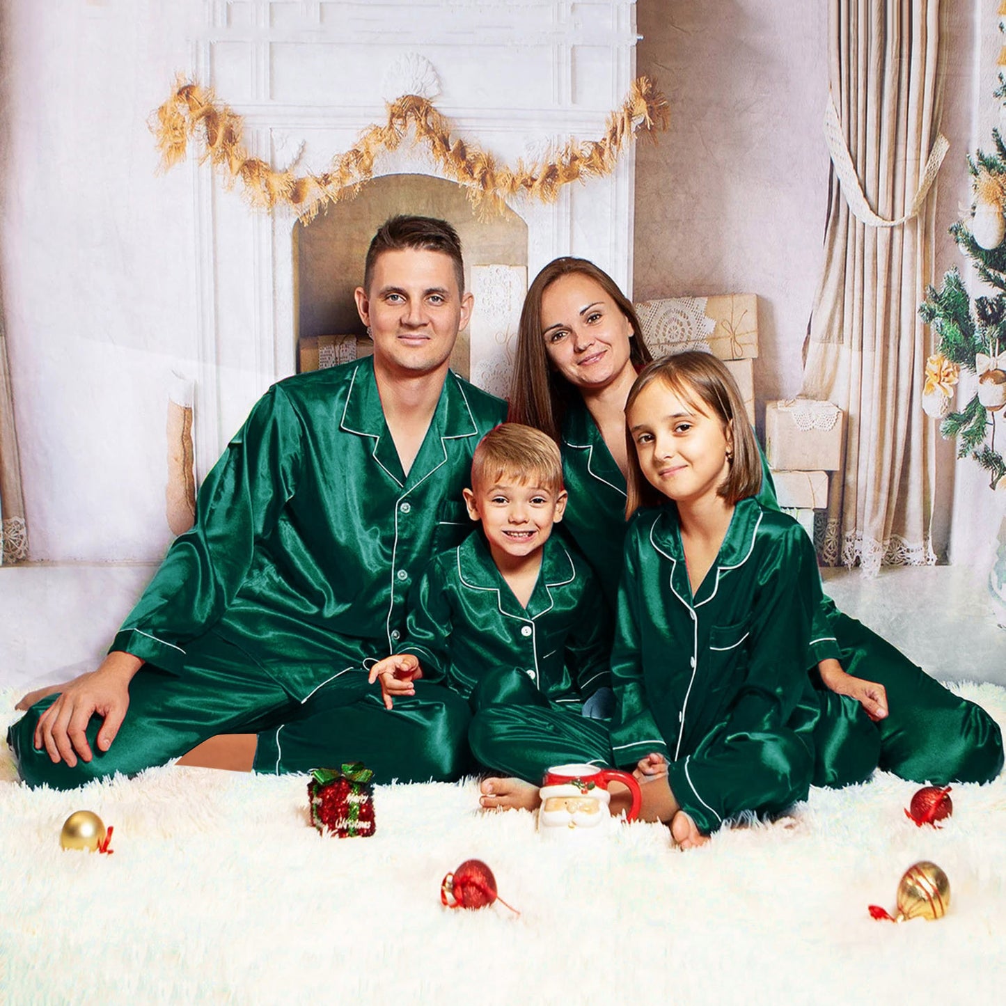 Long-sleeved Pajamas Ice Silk Home Wear - Frazeshop