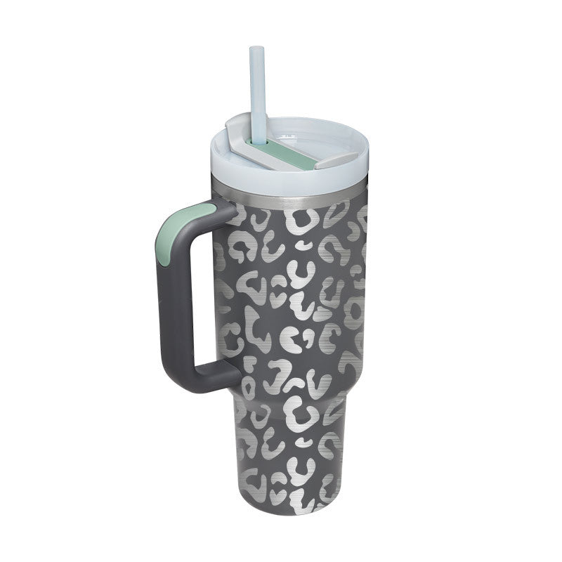 Insulation Cup With Handle | Stainless Steel Water Bottle - Frazeshop