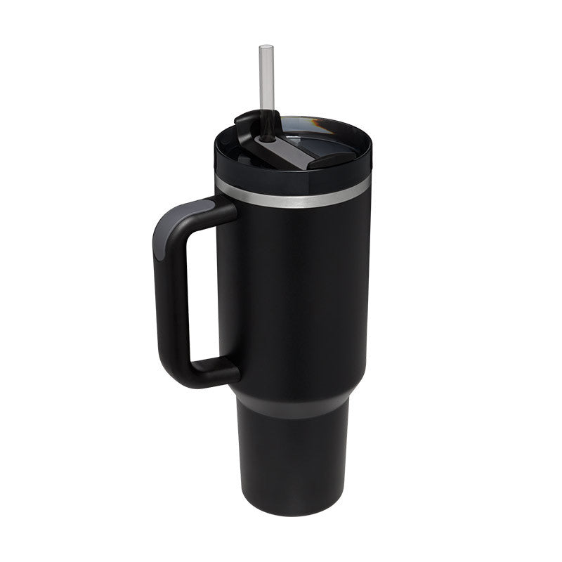Insulation Cup With Handle | Stainless Steel Water Bottle - Frazeshop