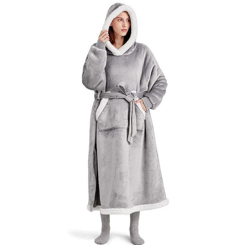 Winter Hoodie Blanket/Pullover Robe - Frazeshop
