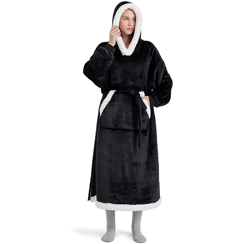 Winter Hoodie Blanket/Pullover Robe - Frazeshop