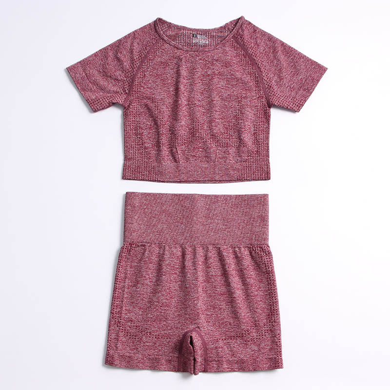 Seamless Knitted Yoga Clothes Women - Frazeshop