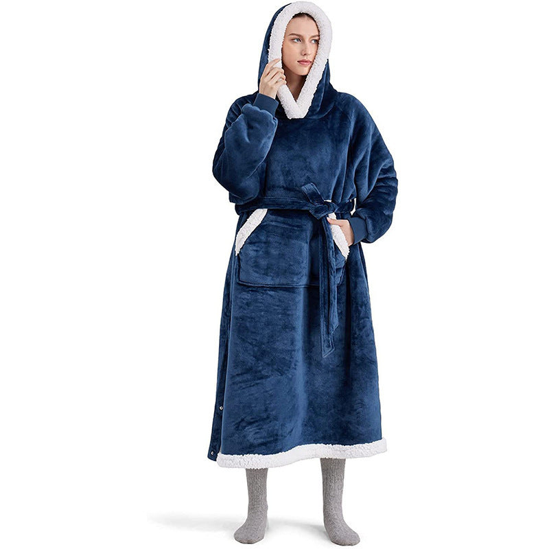 Winter Hoodie Blanket/Pullover Robe - Frazeshop